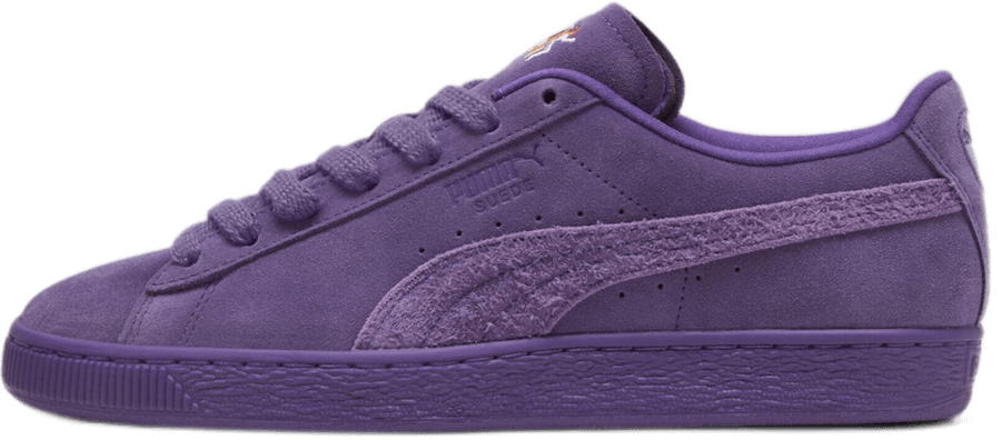 suede love marathon sneakers purple
